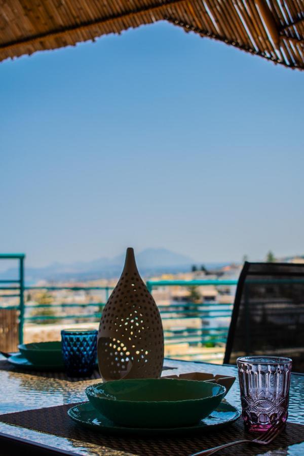 Rooftop With Sea View In Central Rethymno المظهر الخارجي الصورة