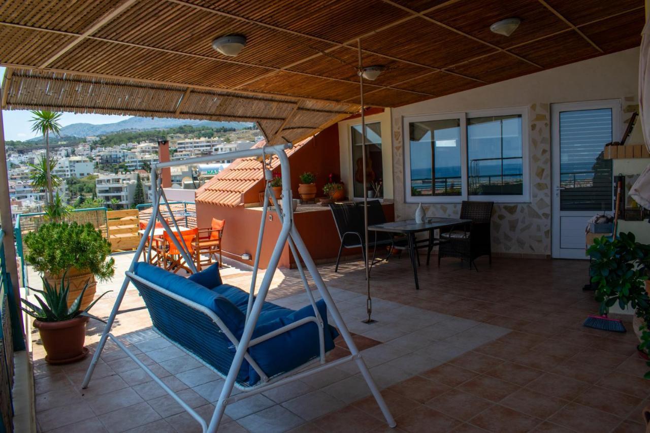 Rooftop With Sea View In Central Rethymno المظهر الخارجي الصورة